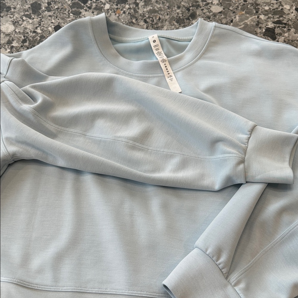 lululemon athletica Light Blue Sweatshirt - Picture 2 of 4